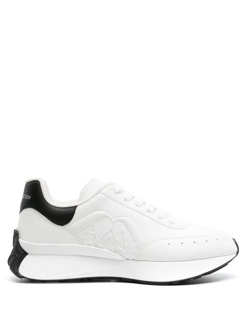 Sprint Runner leather sneakers for men. Alexander McQueen | 777417WIDN59061